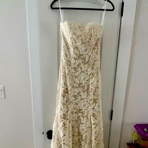Monique Lhuillier Dress with Sash